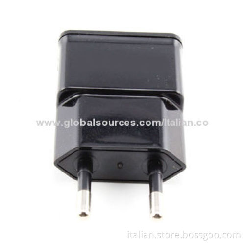 USB travel, wall charger with cable for portable mobile phone charger
